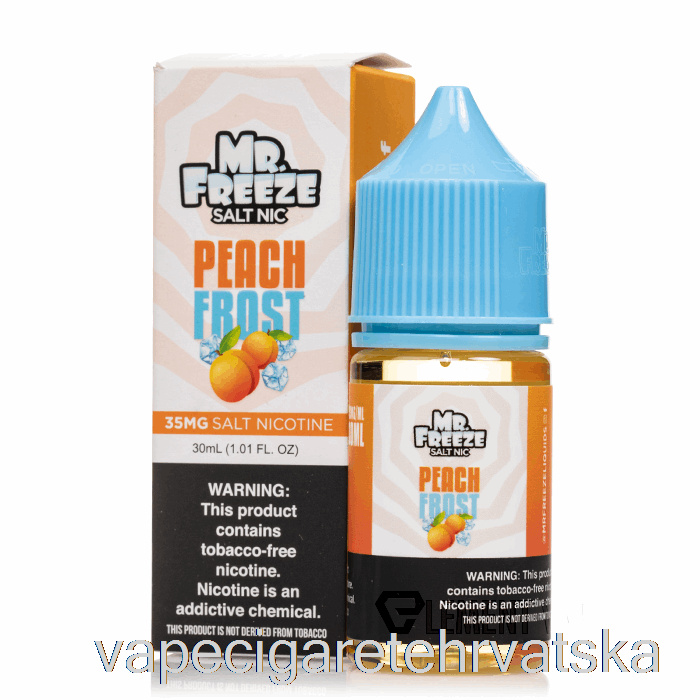 Vape Hrvatska Peach Frost - Mr Freeze Salts - 30ml 35mg